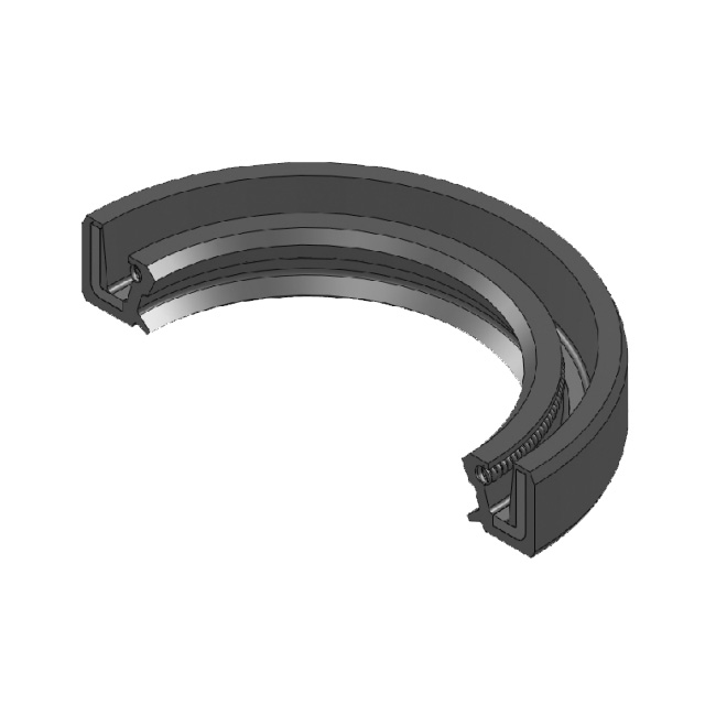 Inner skeleton double lip oil seal GTC